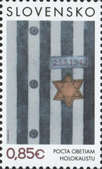 #761 Slovakia - Tribute to Victims of the Holocaust (MNH)