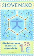 #796 Slovakia - Intl. Chemistry Olympiad, 50th Anniv. (MNH)