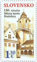 #799 Slovakia - Bratislava City Museum, 150th Anniv. (MNH)