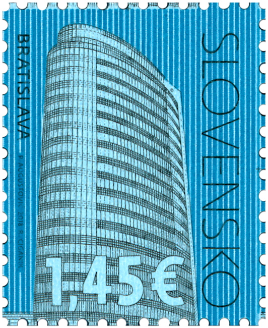 #785 Slovakia - Architecture and Architectural Decoration Type of 2009 (MNH)