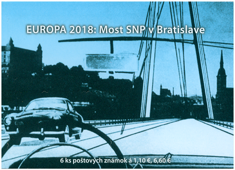 #793a Slovakia - 2018 Europa: Bridges, Complete Booklet (MNH)