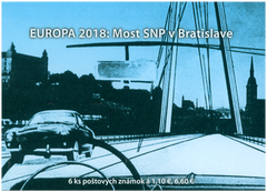 #793a Slovakia - 2018 Europa: Bridges, Complete Booklet (MNH)
