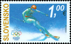 #784 Slovakia - 2018 Winter Olympics, PyeongChang (MNH)