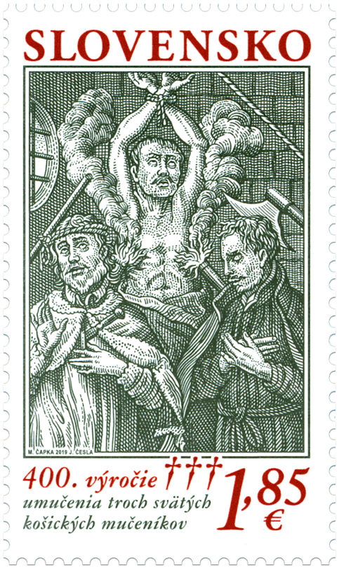 #826 Slovakia - 400th Anniv. of Martyr’s Death (MNH)