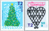 #832-833 Slovakia - 2019 Christmas, Set of 2 (MNH)