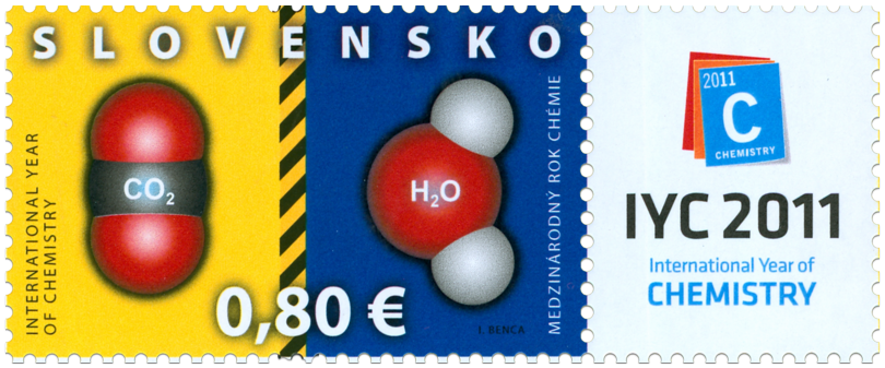 #609 Slovakia - Intl. Year of Chemistry (MNH)