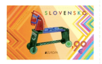 #716 Slovakia - 2015 Europa: Old Toys, Booklet Stamp (MNH)