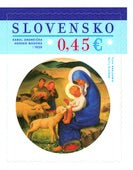 #728 Slovakia - 2015 Christmas, Booklet Stamp (MNH)