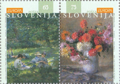 #251a Slovenia - 1996 Europa: Famous Women, Pair (MNH)