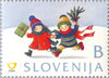 #437-438 Slovenia - Christmas, Set of 2 (MNH)