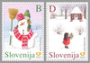 #509-510 Slovenia - Christmas and New Year's Greeting (MNH)