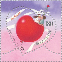 #514 Slovenia - Greetings: Love - Valentine's Day (MNH)