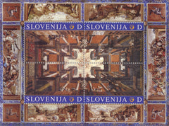 #673 Slovenia - Ceiling Painting S/S (MNH)
