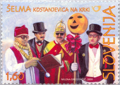 #776 Slovenia - Selma Carnival Costumes (MNH)