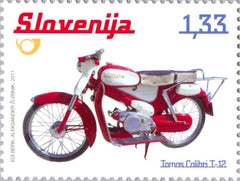 #894 Slovenia - Tomos Colibri T 12 Moped (MNH)