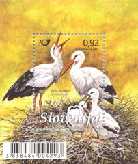 #900 Slovenia - Birds S/S (MNH)