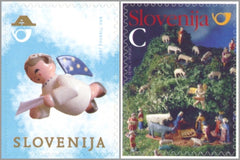 #961-962 Slovenia - Christmas (MNH)