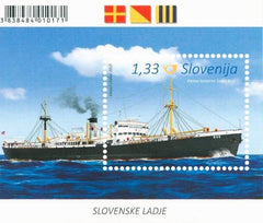 #1283 Slovenia - Bulk Carrier Ljubljana S/S (MNH)