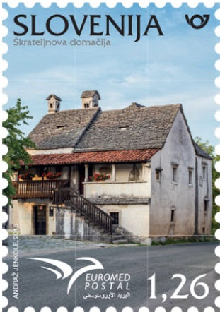 #1284 Slovenia - Euromed: Skratelj House, Divaca (MNH)