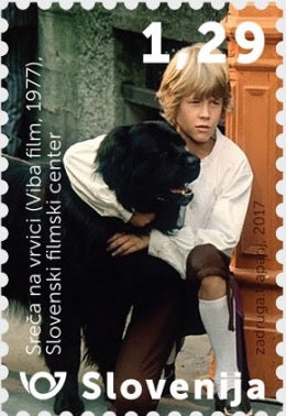 #1244 Slovenia - Scene From 1977 Film, Hang On, Doggy (MNH)