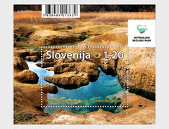 #1237 Slovenia - Lake Cerknica, Notranjska Regional Park S/S (MNH)