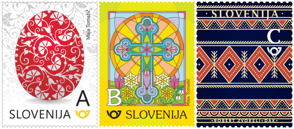 #1265-1267 Slovenia - 2018 Easter, Set of 3 (MNH)