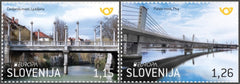 #1275-1276 Slovenia - 2018 Europa: Bridges (MNH)