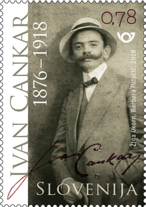 #1257 Slovenia - Ivan Cankar, Writer (MNH)
