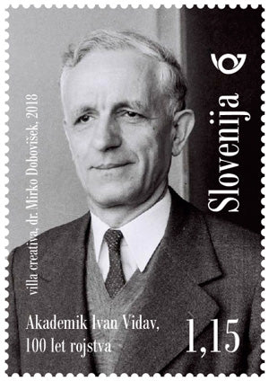 #1258 Slovenia - Ivan Vidav, Mathematician (MNH)