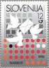 #277-278 Slovenia - Post Office, Ljubljana, Cent. (MNH)