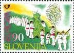 #321 Slovenia - 1998 Europa: Festivals and National Celebrations (MNH)