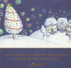 #475a Slovenia - New Year's Greetings, Complete Booklet (MNH)