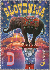 #495 Slovenia - 2002 Europa: Circus (MNH)