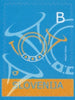 #562a Slovenia - 2004 Post Horns, Booklet Pane of 8 (MNH)