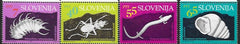 #176-179 Slovenia - Insects (MNH)