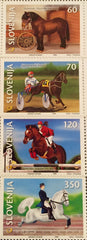 #353-356 Slovenia - Horses (MNH)