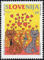 #223 Slovenia - 1995 Love (MNH)