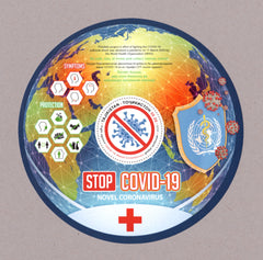 Tajikistan - 2020 Stop COVID-19 S/S (MNH)