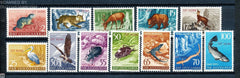 #93-104 Trieste (Zone B) - Stamps or Types of Yugoslavia Overprinted in Carmine (MNH)