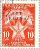 #J11-J18 Trieste (Zone B) - Yugoslavia Nos. J67-J74 Overprinted "STT VUJNA" (Used)