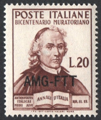#79 Trieste (Zone A) - Italy, No. 540, Overprinted Type "h" (MNH)