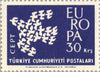 #1518-1520 Turkey - 1961 Europa: Common Design Type - Doves (MNH)