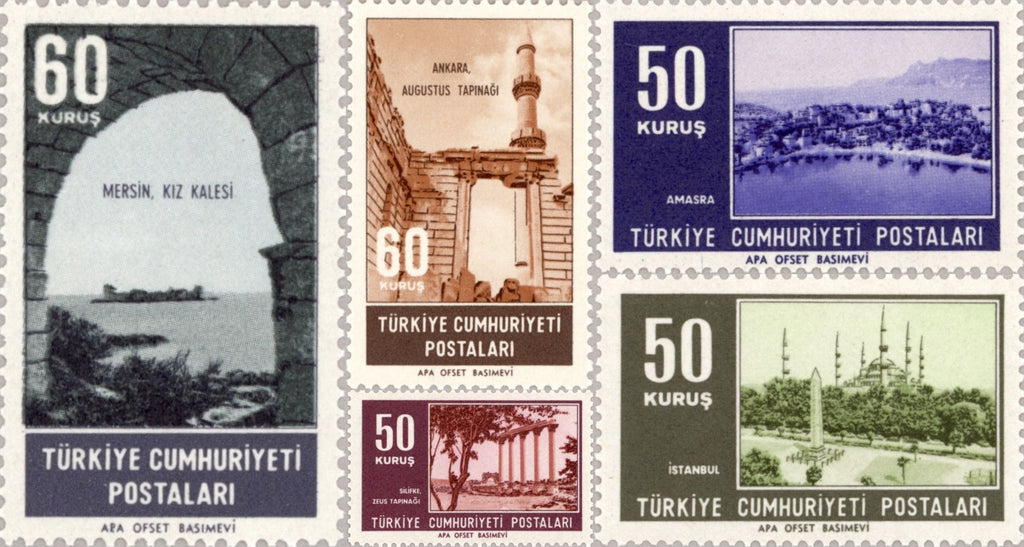 Turkey 200 Different Stamps Collection - Assorted Stamps For Collectors