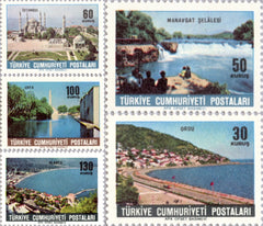 #1639-1643 Turkey - Coast of Ordu (MNH)