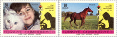 #1759-1760 Turkey - 125th Anniv. of Turkish Veterinary Medicine (MNH)