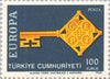 #1775-1776 Turkey - 1968 Europa: Common Design Type (MNH)