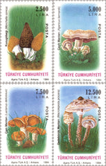 #2613-2616 Turkey - Mushrooms (MNH)