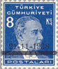 #811-816 Turkey - Stamps of 1931-38 Overprinted in Black (MNH)