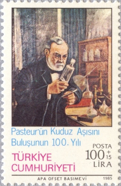 #B212 Turkey - Rabies Vaccine, Cent. (MNH) – Eastern Europe Postage ...