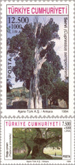#B243-B244 Turkey - Trees (MNH)